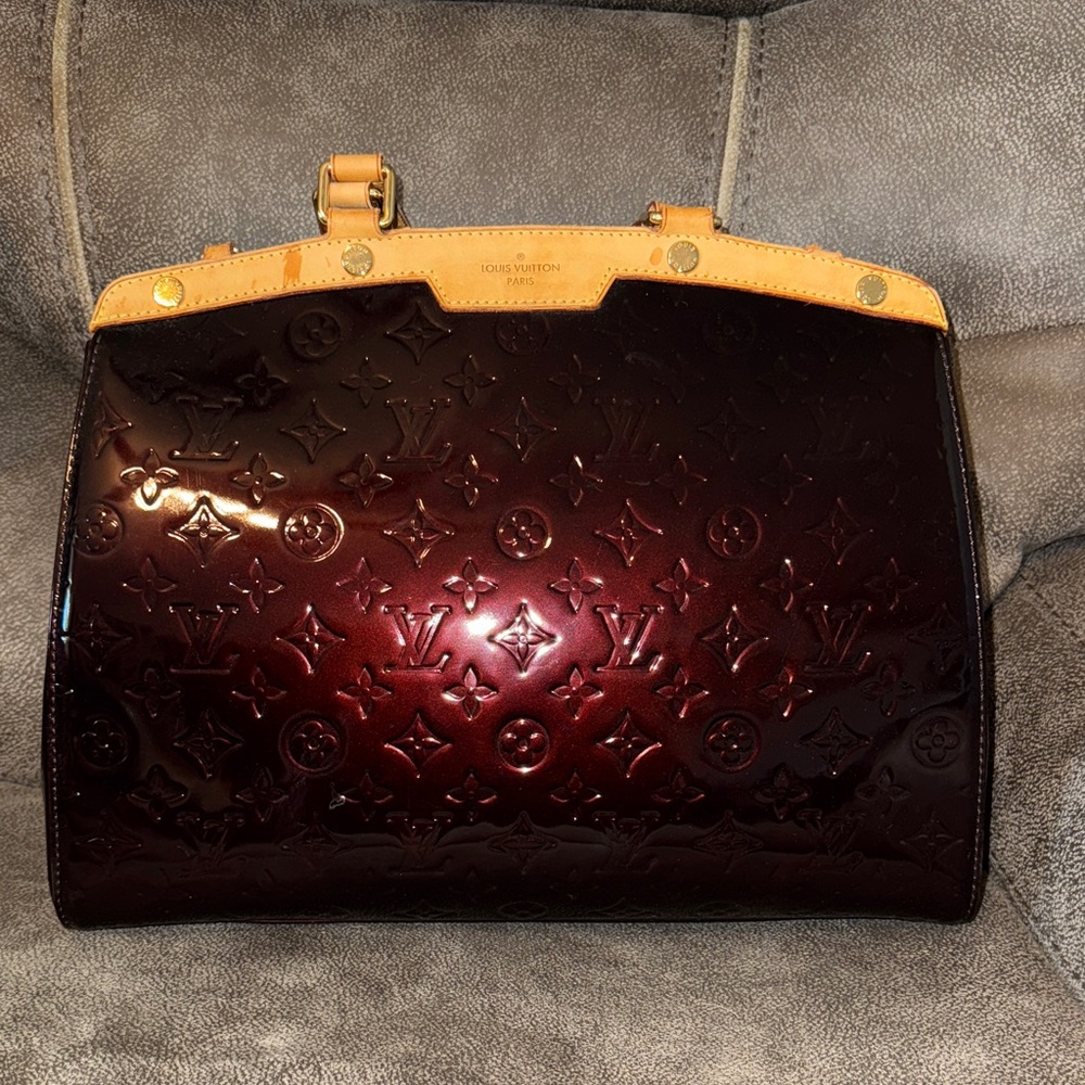 Louis Vuitton Dark Burgundy Brea Bag